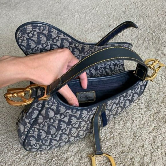 Vintage Dior Saddle Bag - Picture 7 of 8